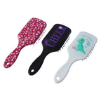 Patterned hair brushes for toddlers and kids