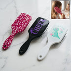 Fun and colorful hair brush for children