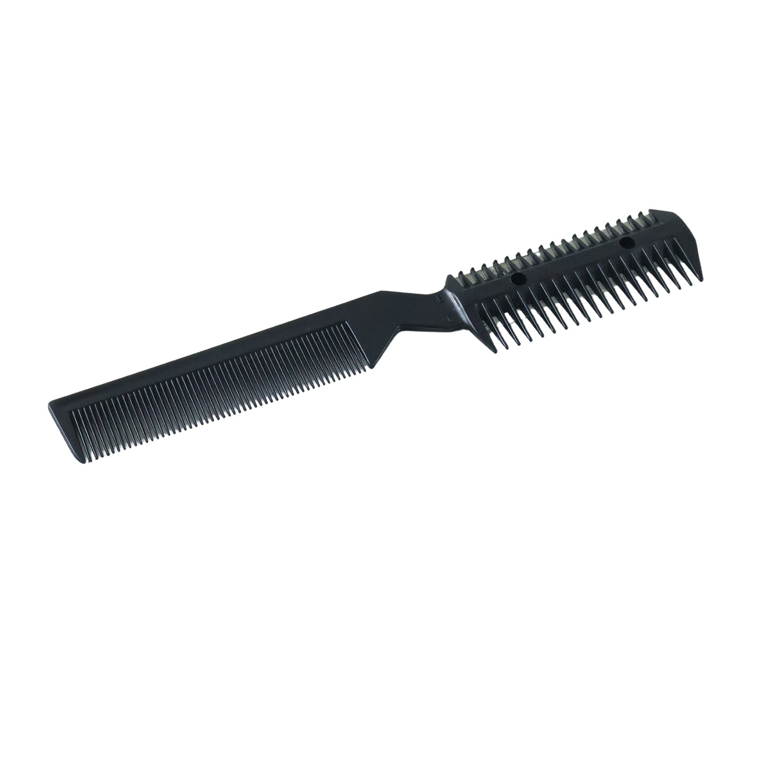 Hair trimming razor comb for quick grooming