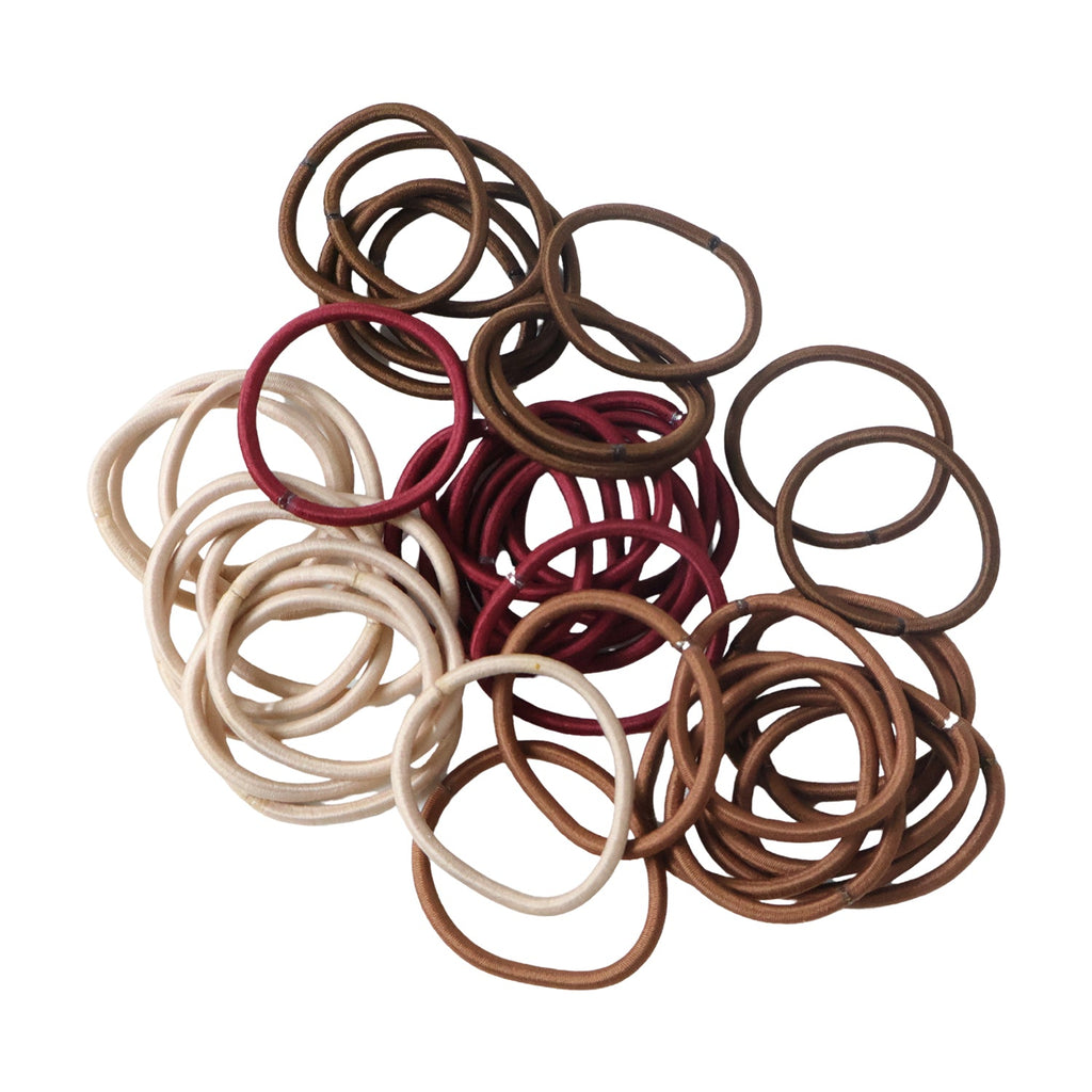 Colorful hair bands for creating various hairstyles