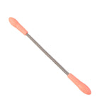 Close-up view of stainless steel Facial Hair Remover Tool