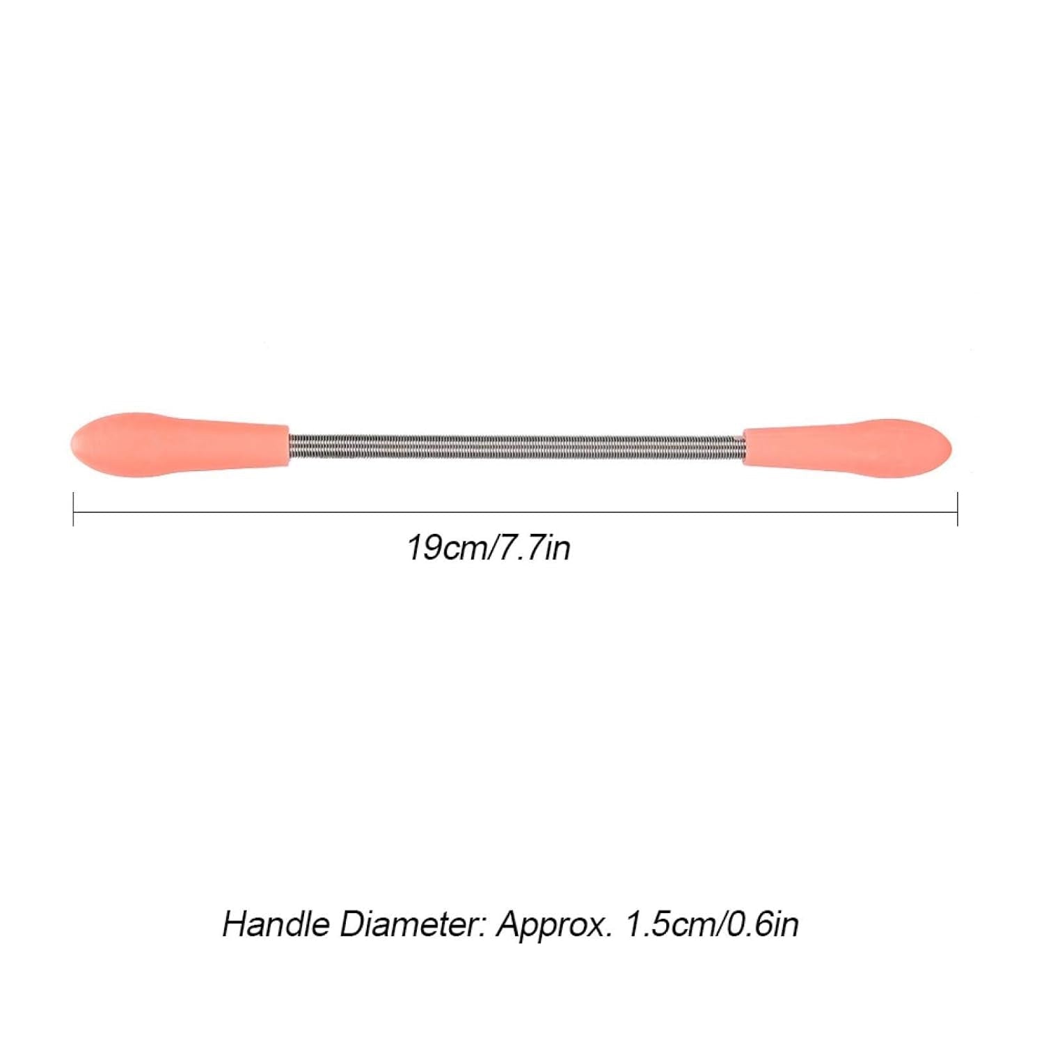 Size comparison showing compact Facial Hair Remover Tool