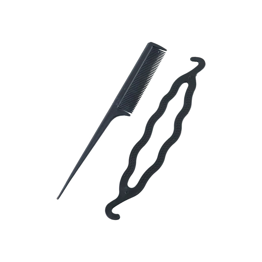 Salon-style hair styling kit for home use
