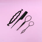 Hair styling accessory set for DIY hairdos
