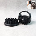 Soft silicone scalp massager shampoo brush for deep cleansing