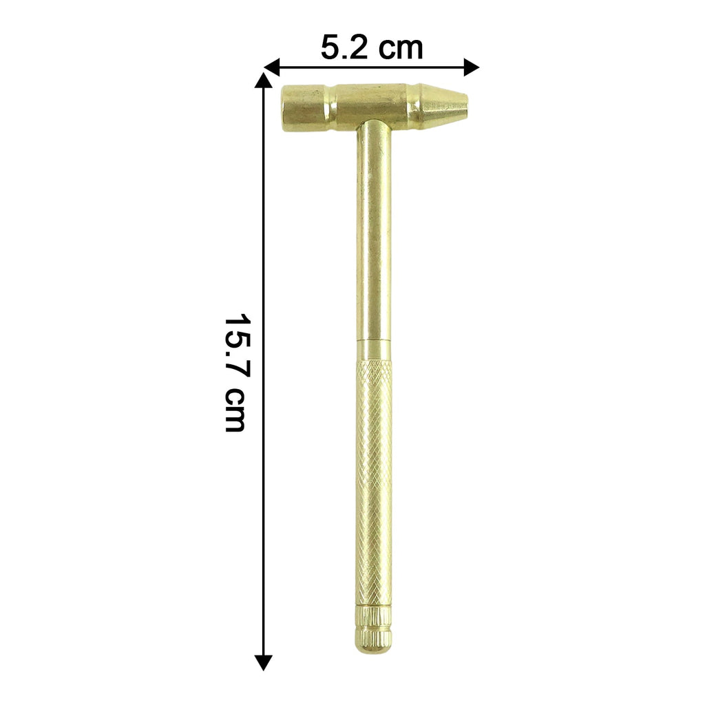 5-in-1 small hammer with interchangeable screwdriver tips for versatile home repairs