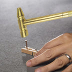 Feature image highlighting interchangeable screwdriver tips on small hammer tool