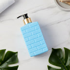 Refillable hand wash dispenser bottle in plastic