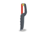 Angle view of the durable BoltForce Mini Hacksaw, perfect for DIY projects.