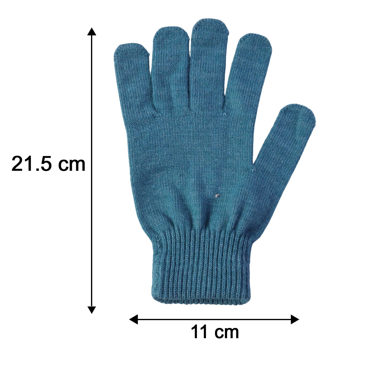 cold weather knitted gloves providing insulation