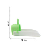 Multiple vibrant silicone faucet extenders, ideal for promoting toddler bathroom safety.