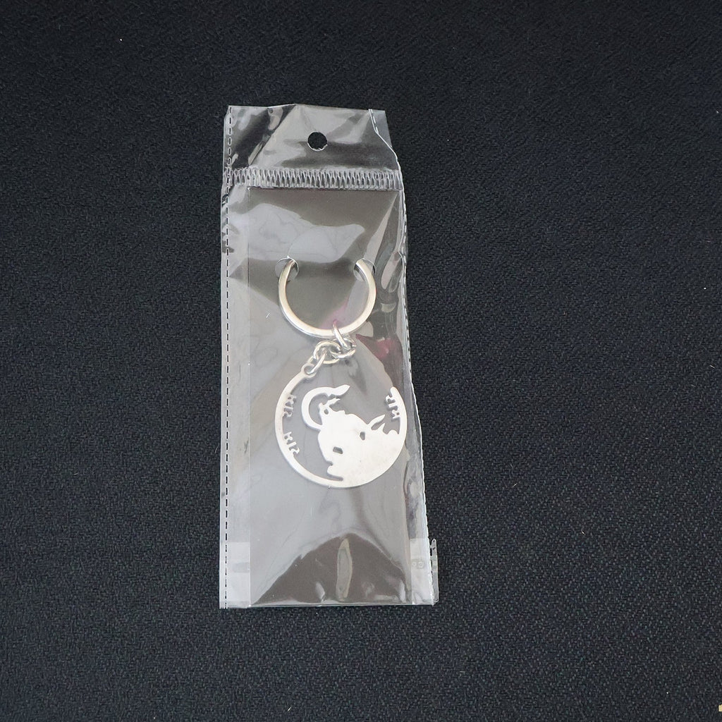 Jai Shri Ram Keychain displayed in its packaging, ideal for gifting.
