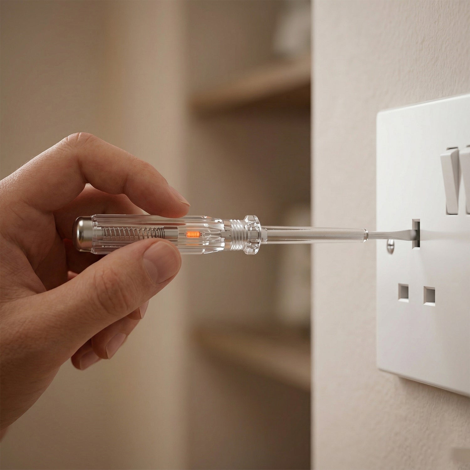 Essential DIY tools including screwdrivers and hammer with compact design