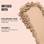 Open Hazelnut Compact Powder with sponge applicator included
