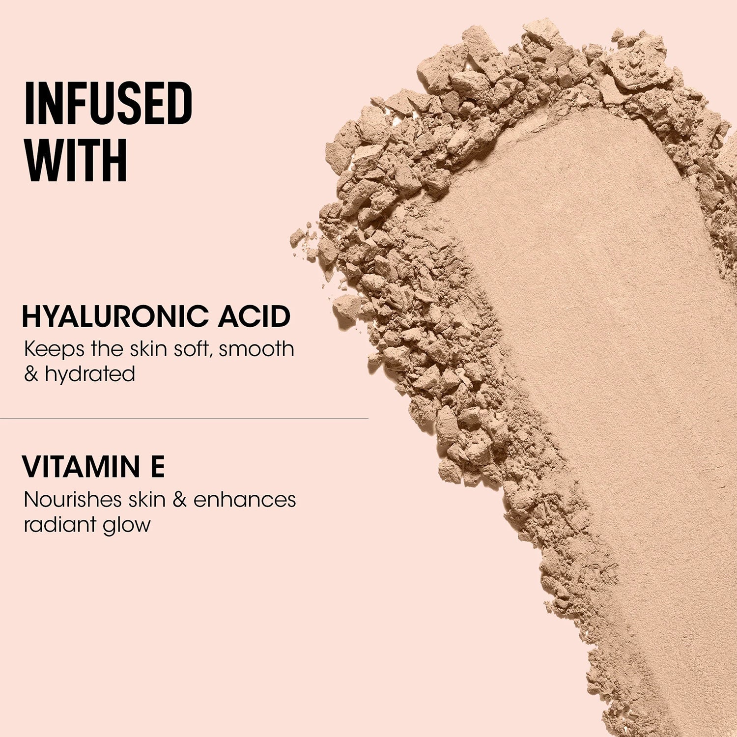 Open Hazelnut Compact Powder with sponge applicator included