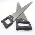 Ergonomic Hand Saw with a sharp steel blade, ready for various cutting tasks.