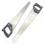 Side view of the 450mm Hand Saw, highlighting its hardened steel construction.