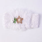 Lightweight baby headband for daily wear, floral design and stretch fit