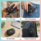 Protective headphone carrying case for travel