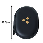 Earbud protective carrying case for wireless headphones