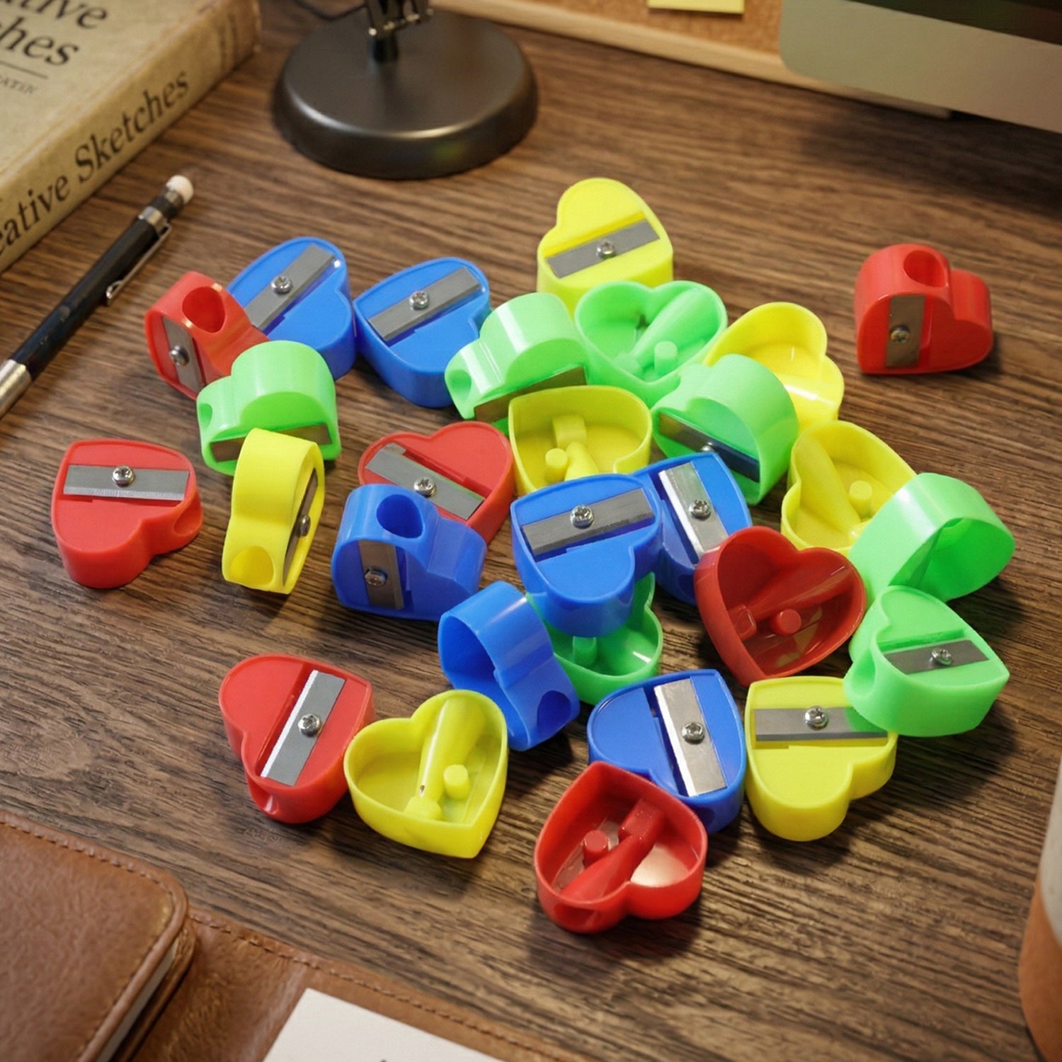 Kids stationery pencil sharpener set