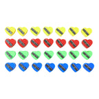 Heart design stationery sharpener set