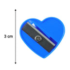 Colorful heart pencil sharpener charm