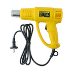 Paint removal and craft heat gun in action