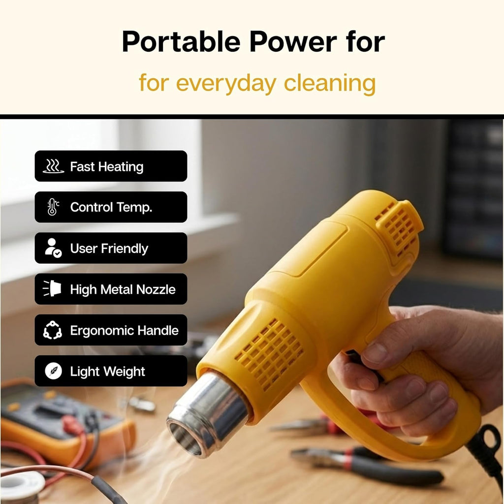 Industrial heating tool for various DIY tasks