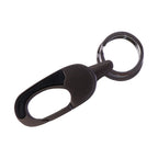 Heavy-duty metal keychain ideal for organizing car, bike, and home keys.