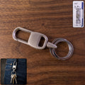 Heavy duty metal carabiner key holder clip for secure key organization