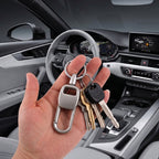 Strong metal carabiner clip for keys, outdoor and everyday use