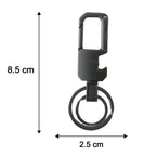 Lightweight and rugged metal key holder for men and women