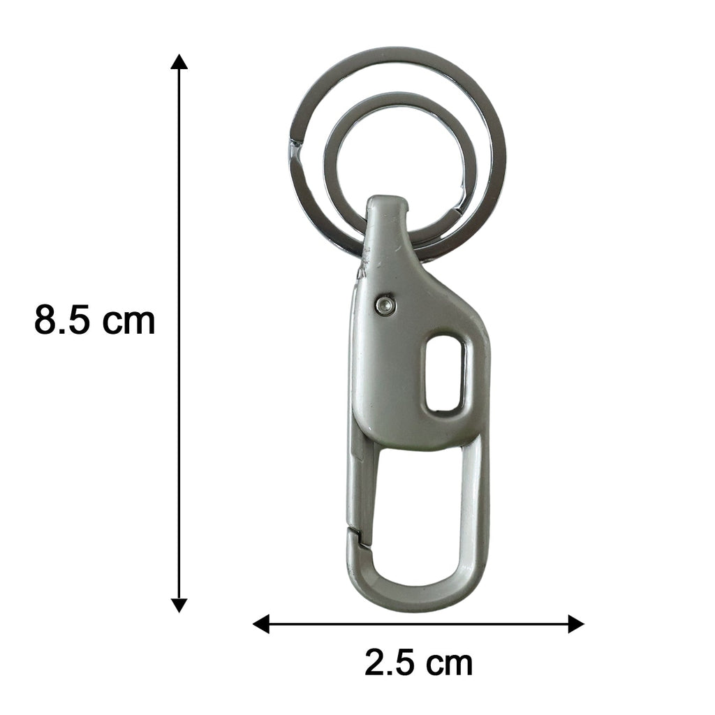 Multiple images displaying different angles of metal key holder