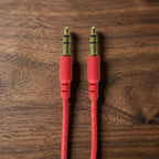 Durable flexible audio cable for high-fidelity sound transmission