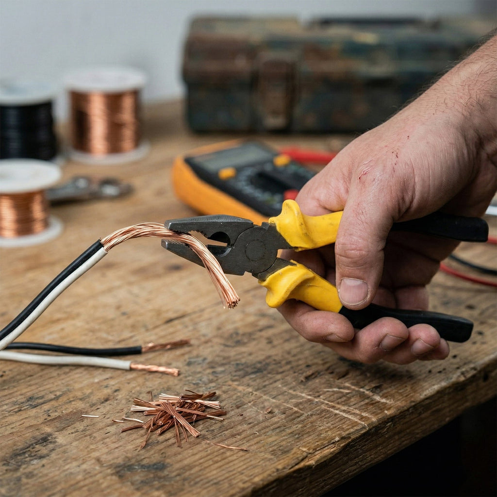 Basic home repair tool set with durable tools