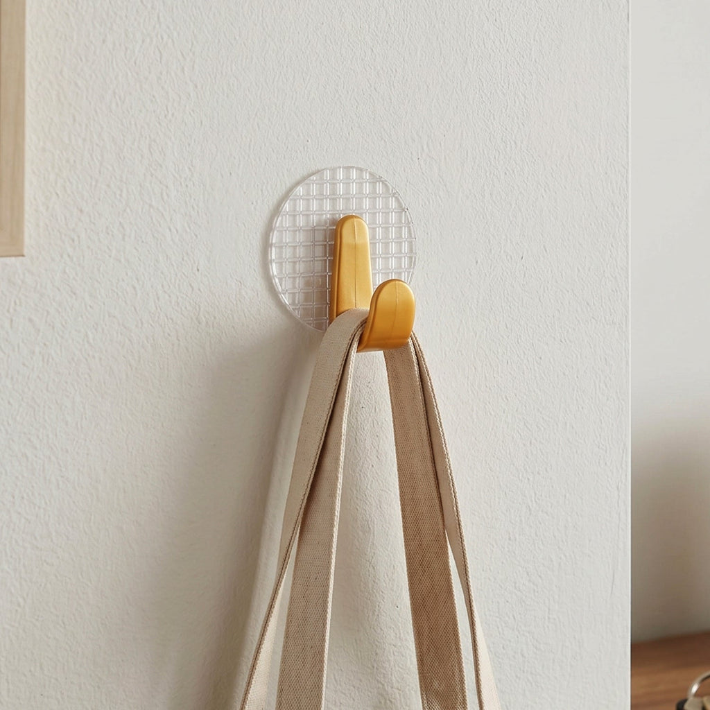 Different angles of waterproof self adhesive wall hook suitable for kitchen and bathroom