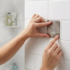 No nail metal wall hook adhesive plate for easy installation