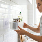 Waterproof wall hook used in bathroom for hanging towels.
