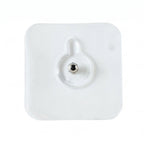 Metal stud wall hook with adhesive for kitchen or bathroom