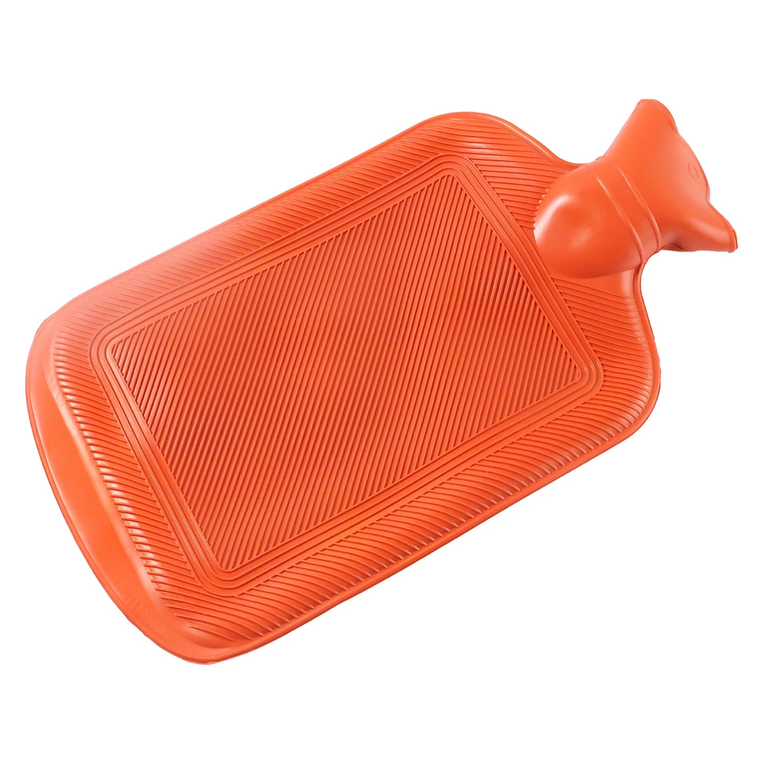 Red therapy hot water bag offering soothing heat for pain and cramps