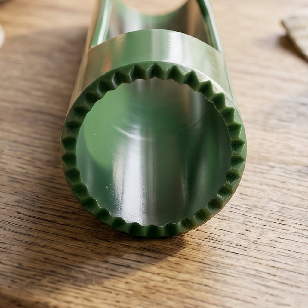 Manual apple slicing gadget for home use