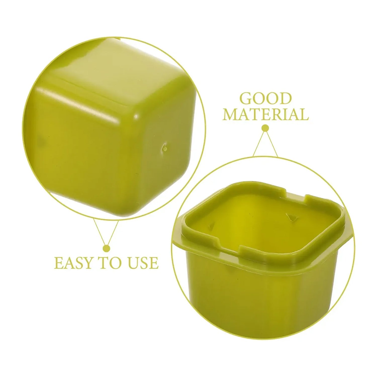 Plastic storage container in kitchen setting