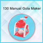Manual Gola Maker with its ergonomic handle.