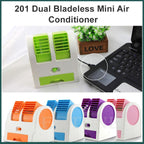 Multiple colour options for the bladeless mini air conditioner