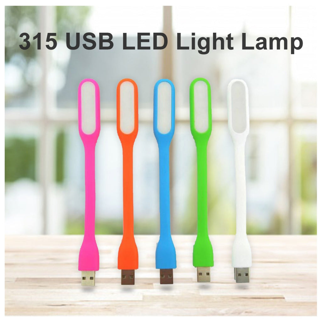 Close-up of the USB LED Lamp head and flexible stem.
