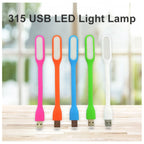 Close-up of the USB LED Lamp head and flexible stem.