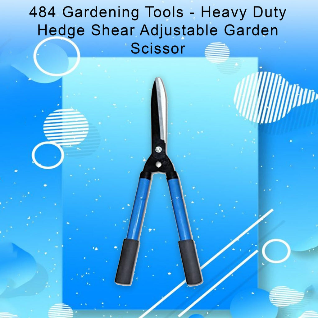 PillowTrek Hedge Shear with comfort grip handles, ready for garden pruning.