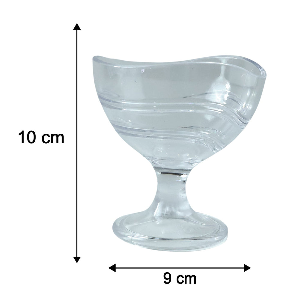 Dimensions diagram of Supermom unbreakable dessert bowls