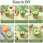 Plastic popsicle maker molds suitable for kids